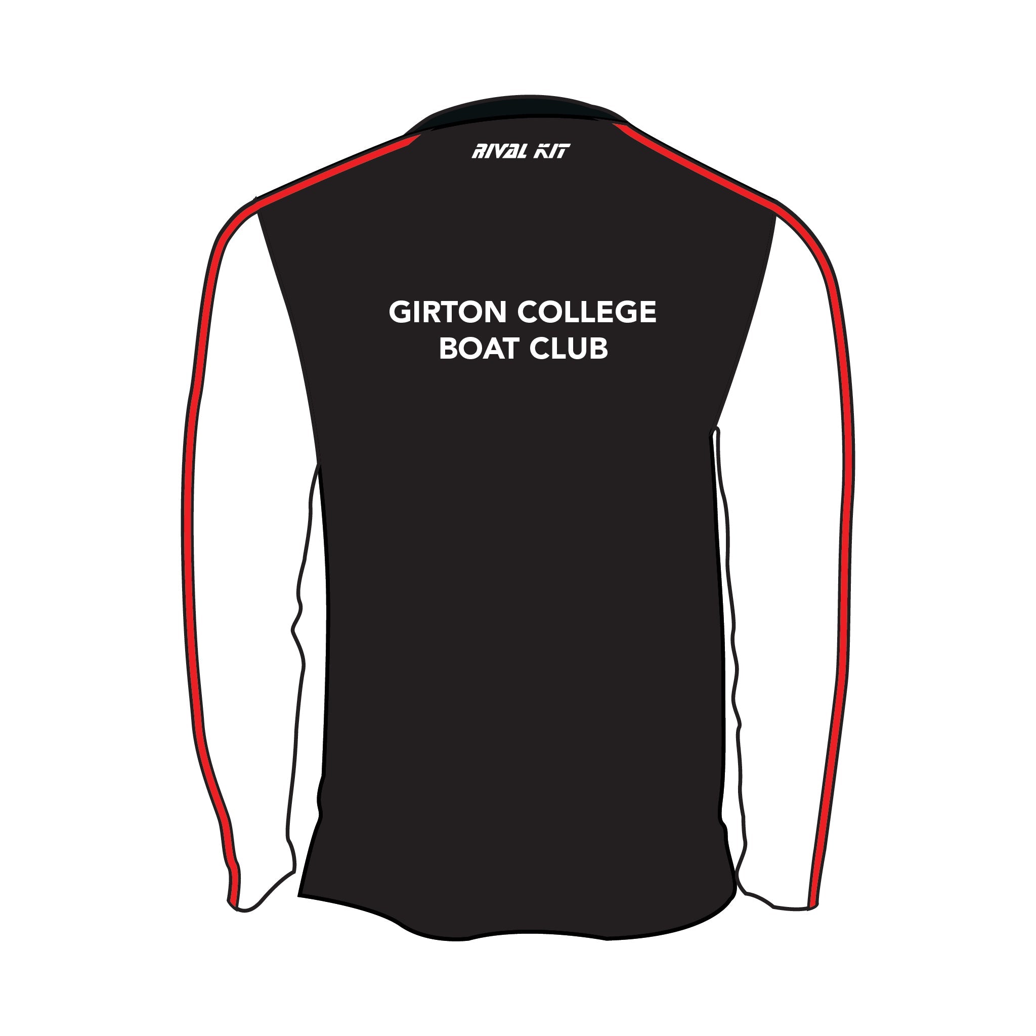 Girton College Boat Club Long Sleeve Gym T-Shirt 1
