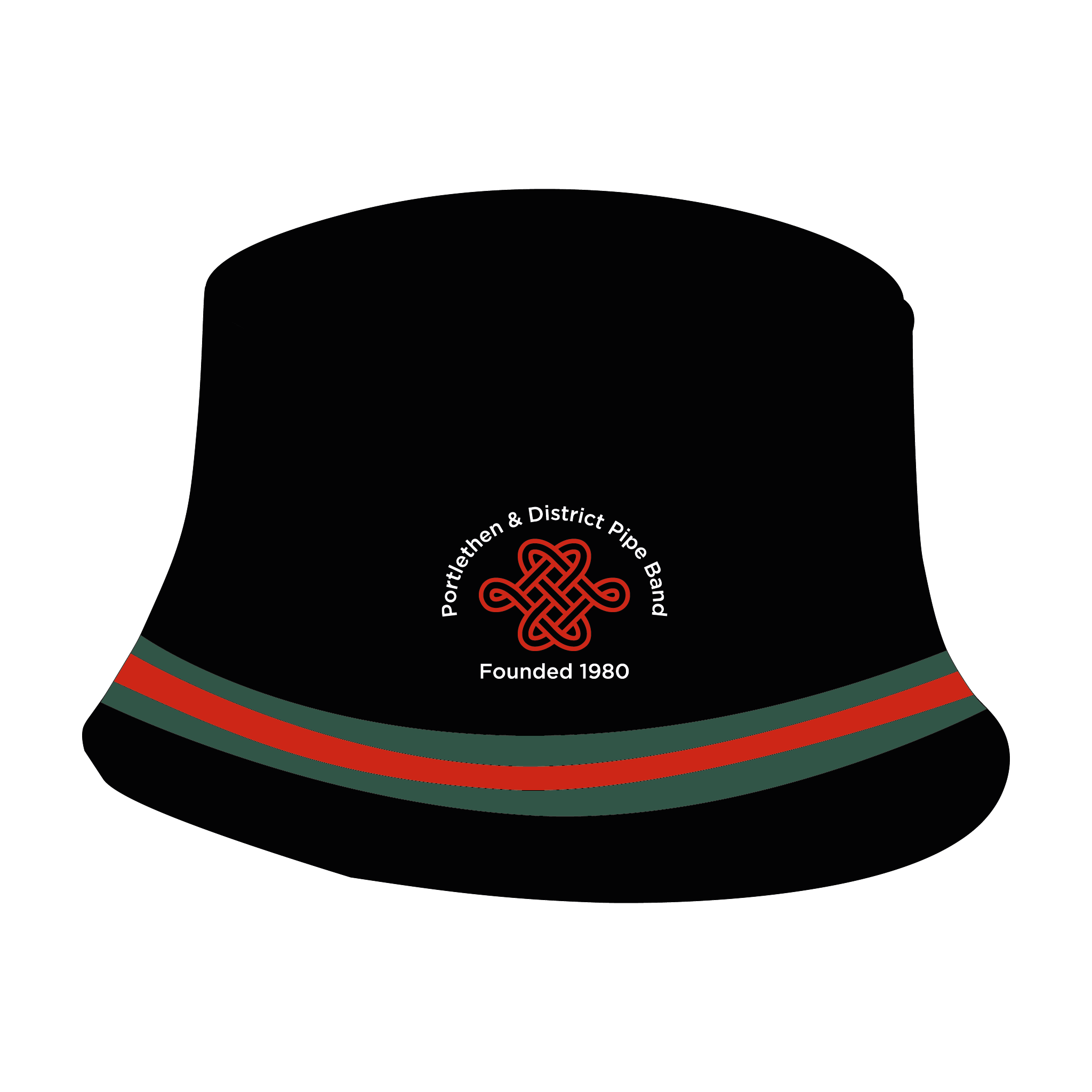 Portelthen & District Pipe Band Reversible Bucket Hat