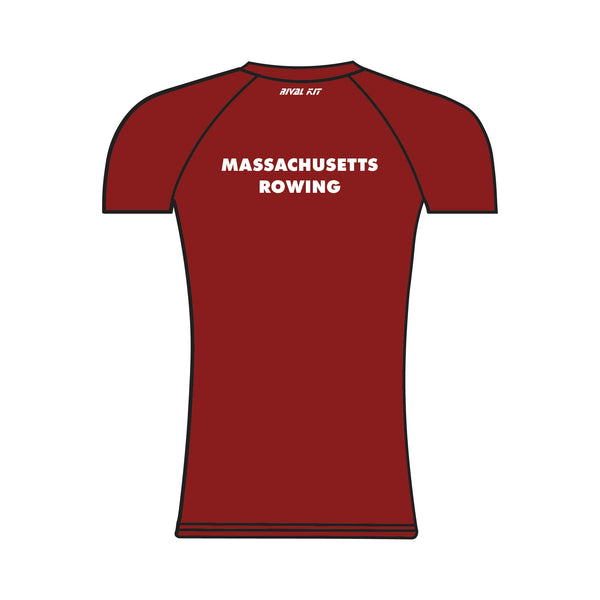 University of Massachusetts Men’s Rowing Short Sleeve Base Layer 1