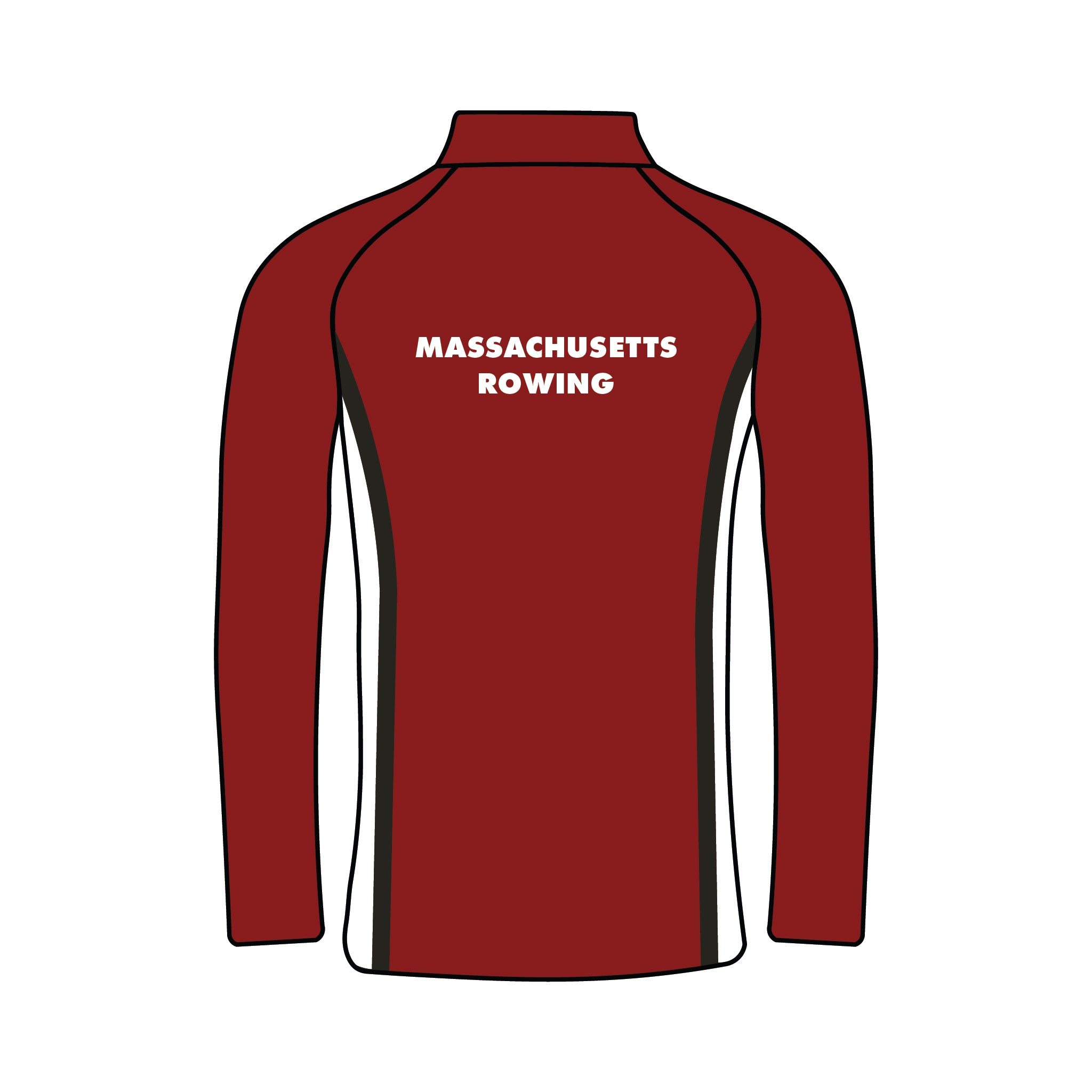 University of Massachusetts Men’s Rowing Bespoke Q-Zip 1
