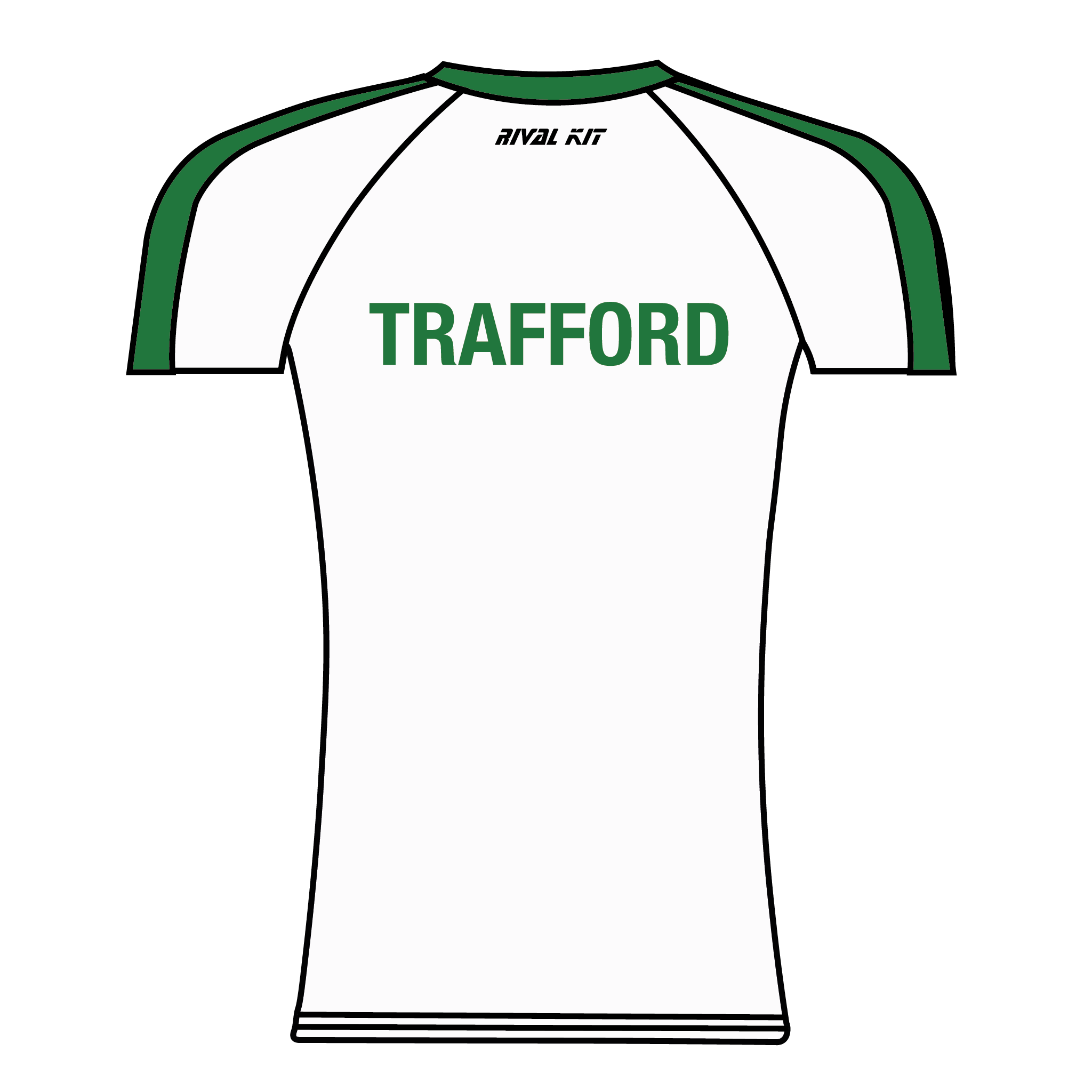 Trafford Rowing Club White Short Sleeve Base Layer