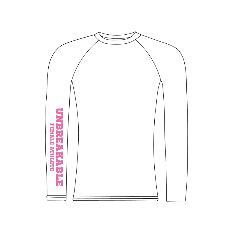 Unbreakable Female Athlete Long Sleeve Base Layer