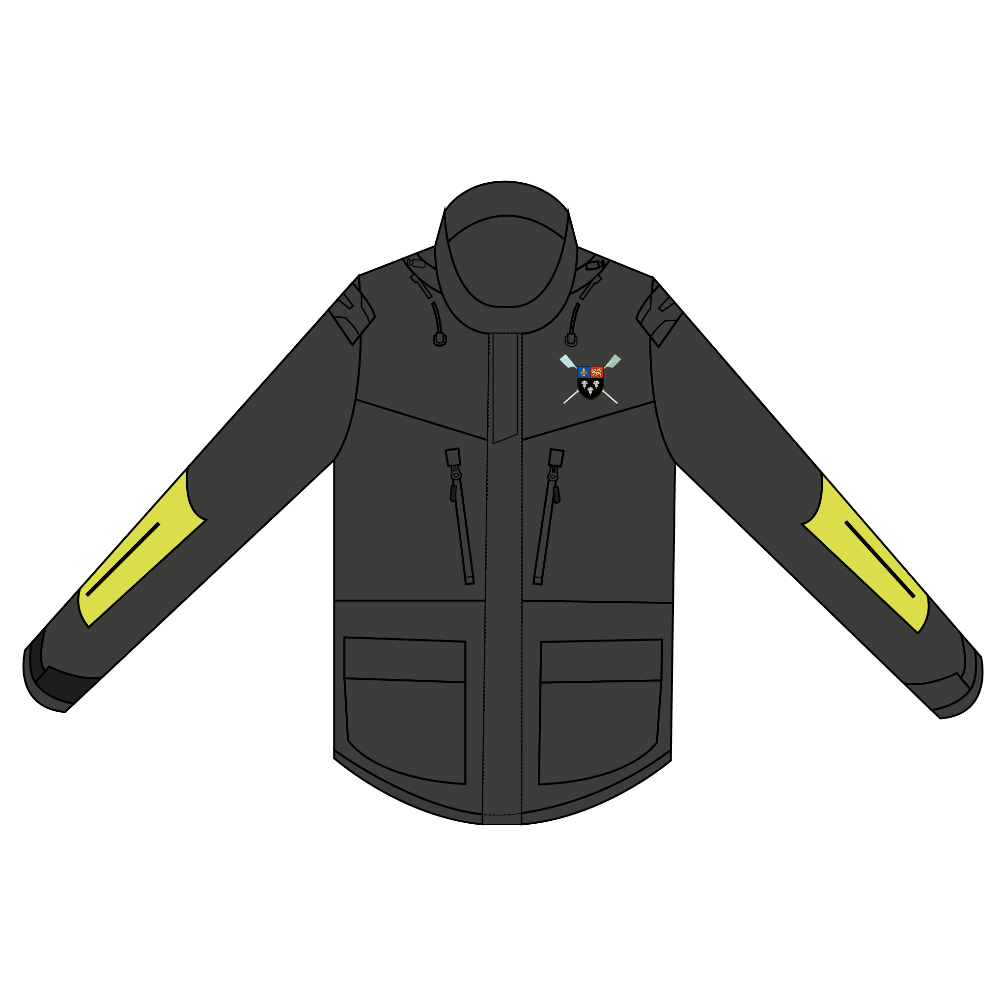 Eton College Boat Club Coach Offshore Jacket