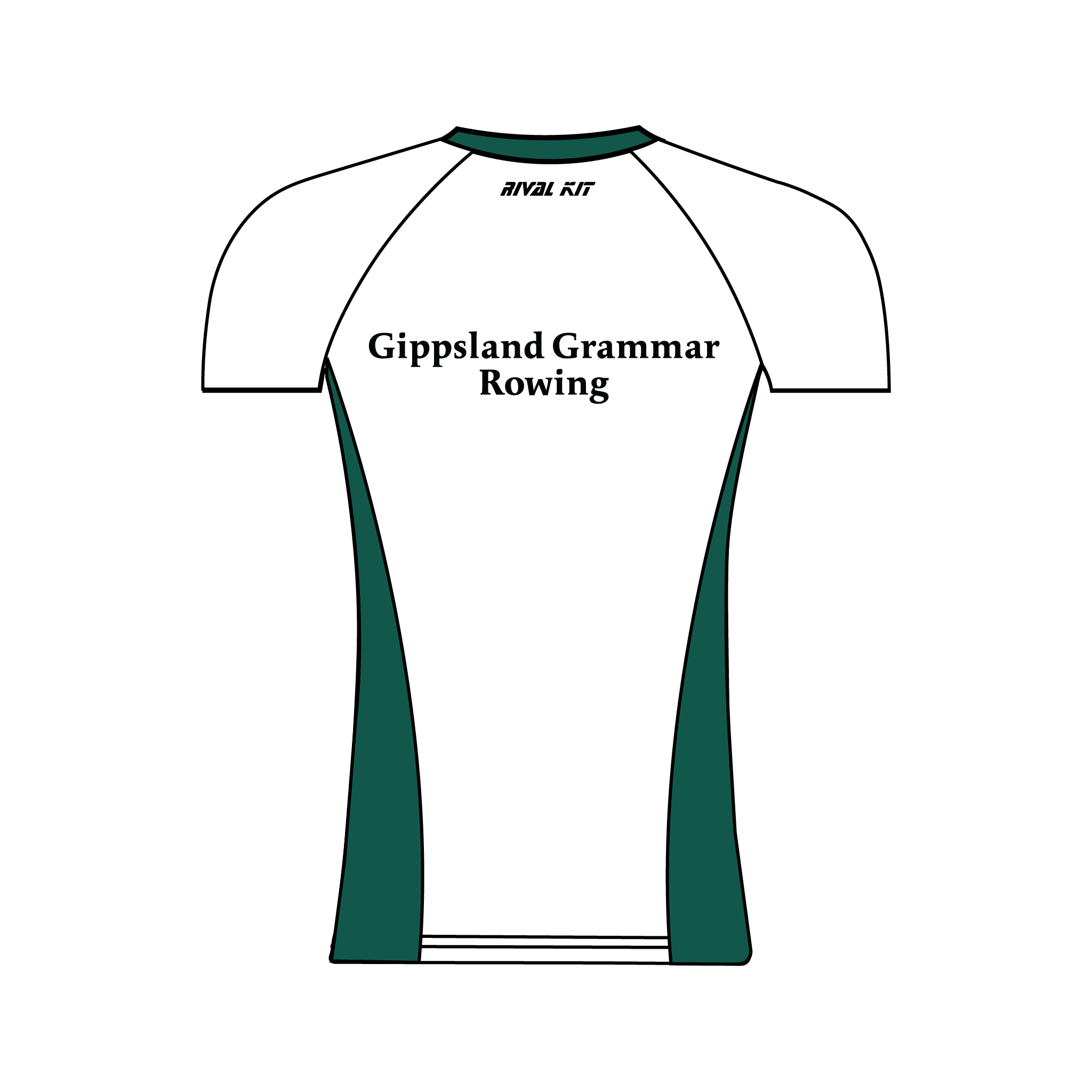 Gippsland Grammar  Rowing Short Sleeve Base-Layer