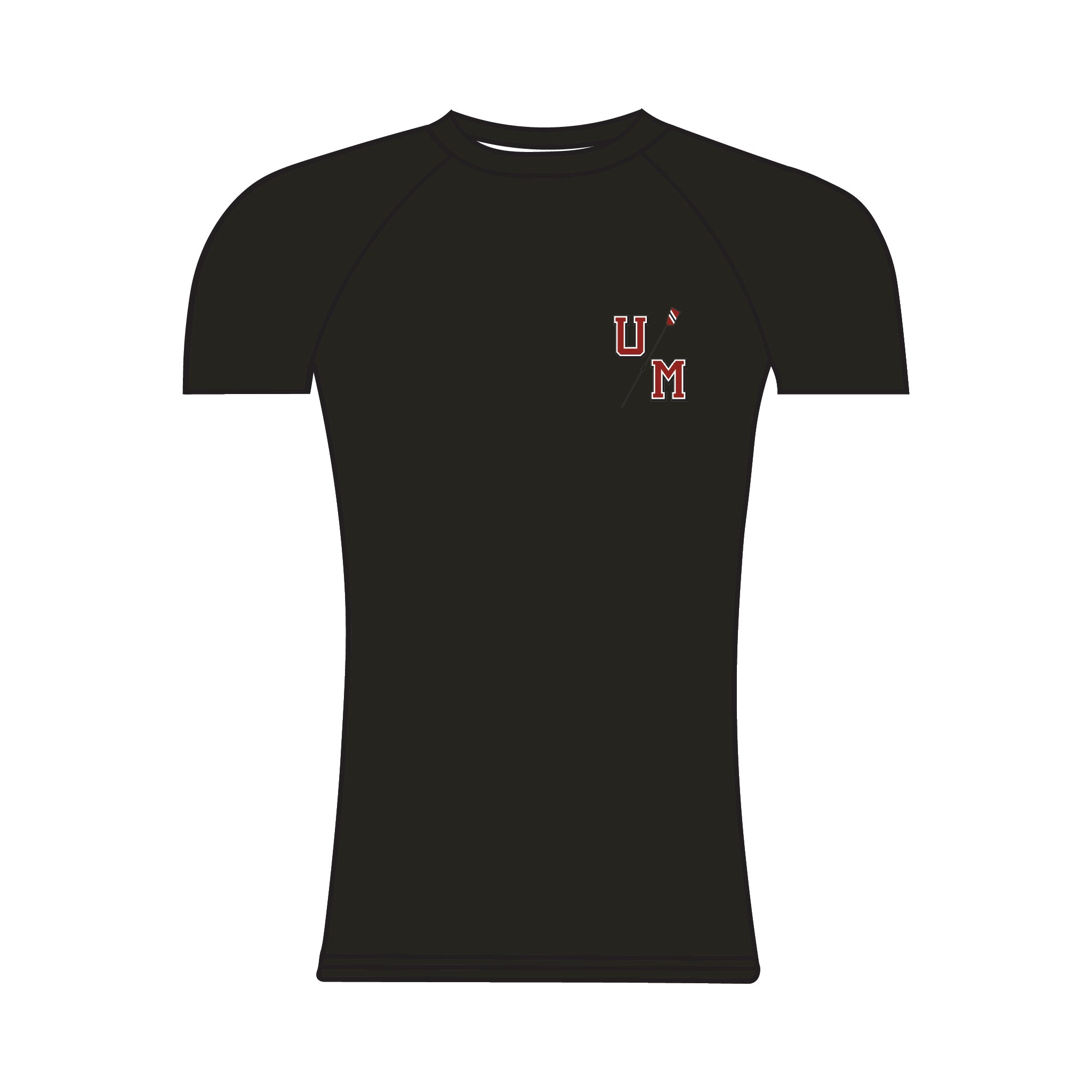 University of Massachusetts Men’s Rowing Short Sleeve Base Layer 2