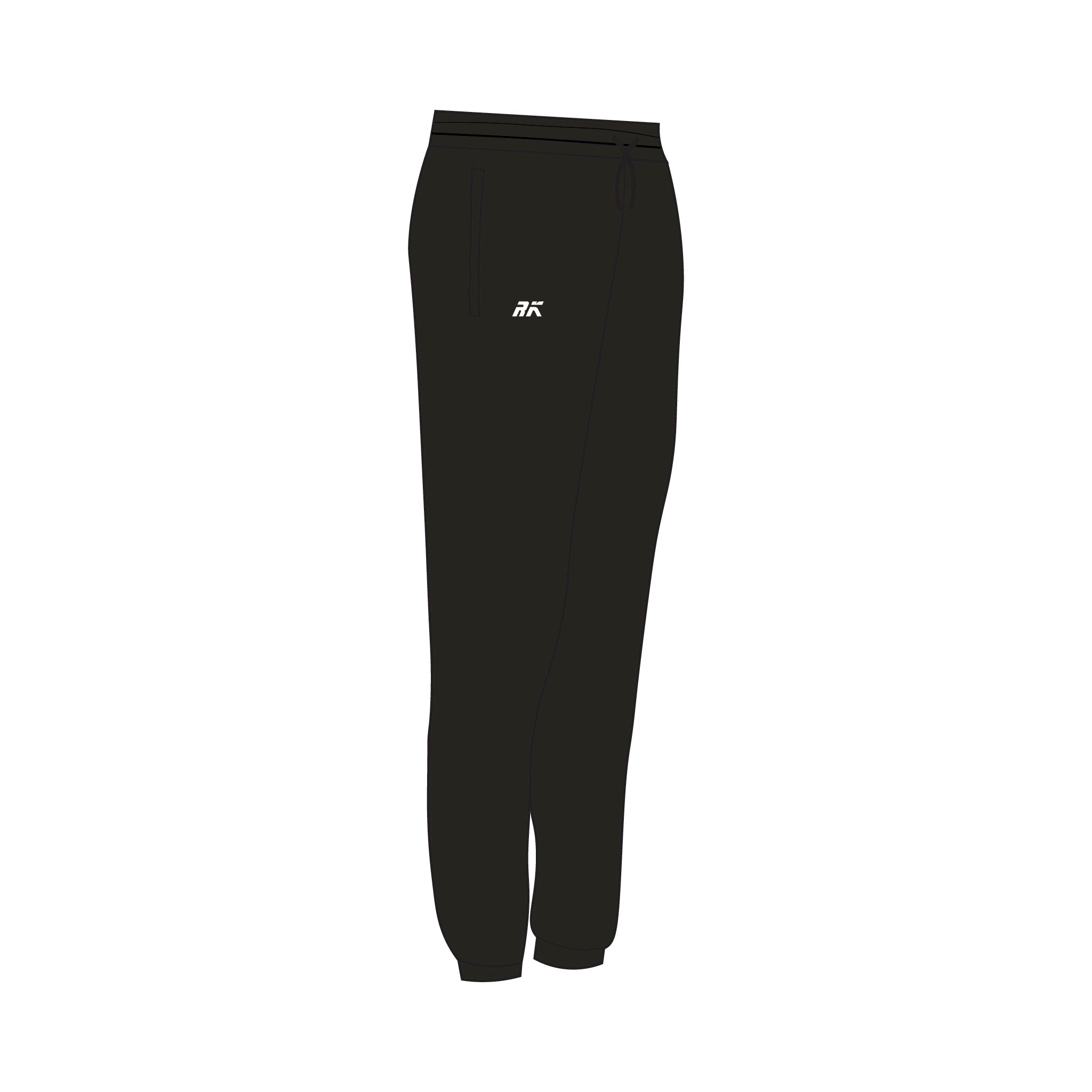 University of Massachusetts Men’s Rowing Black Bespoke Joggies 2