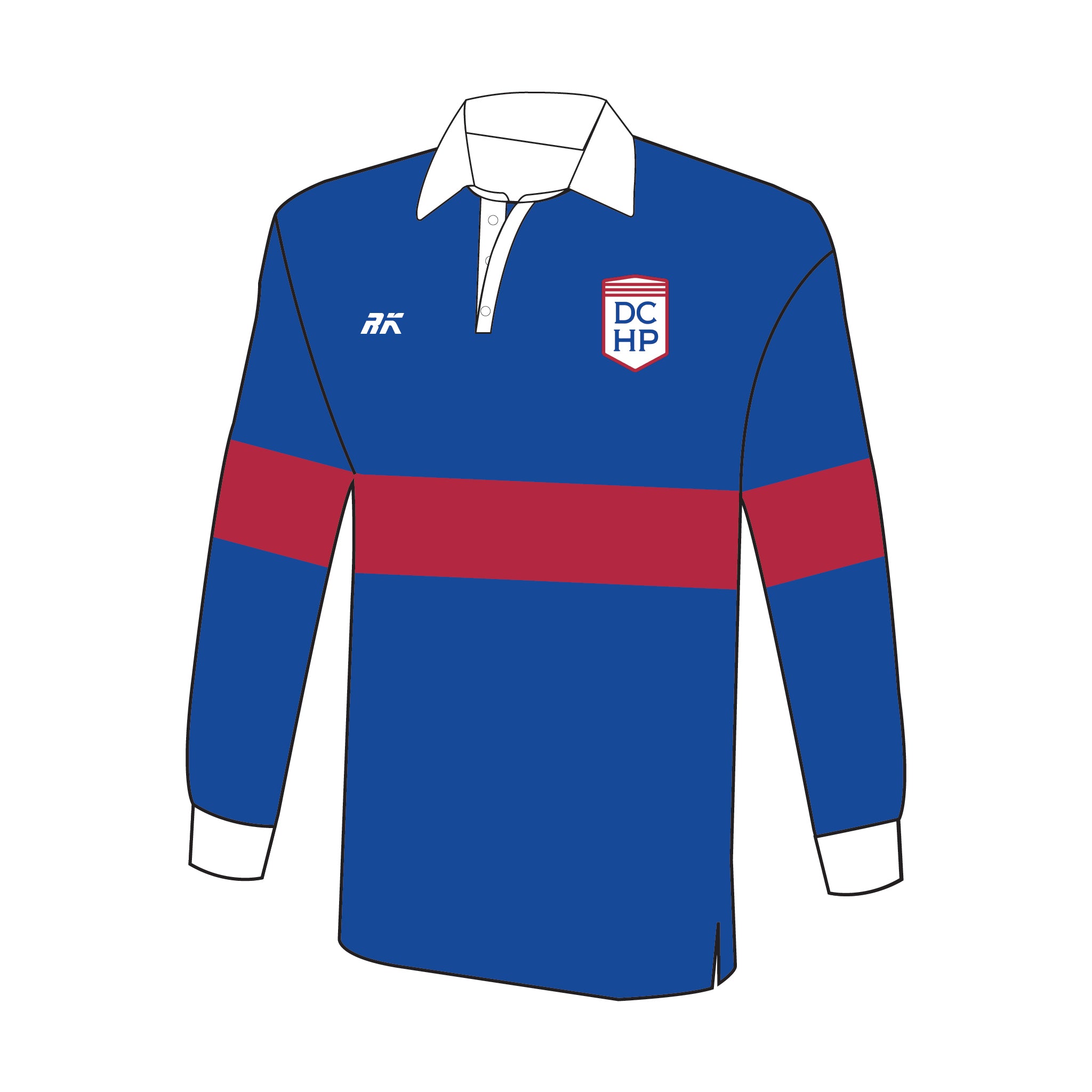 DC High Performance Rowing Rugby Shirt 1
