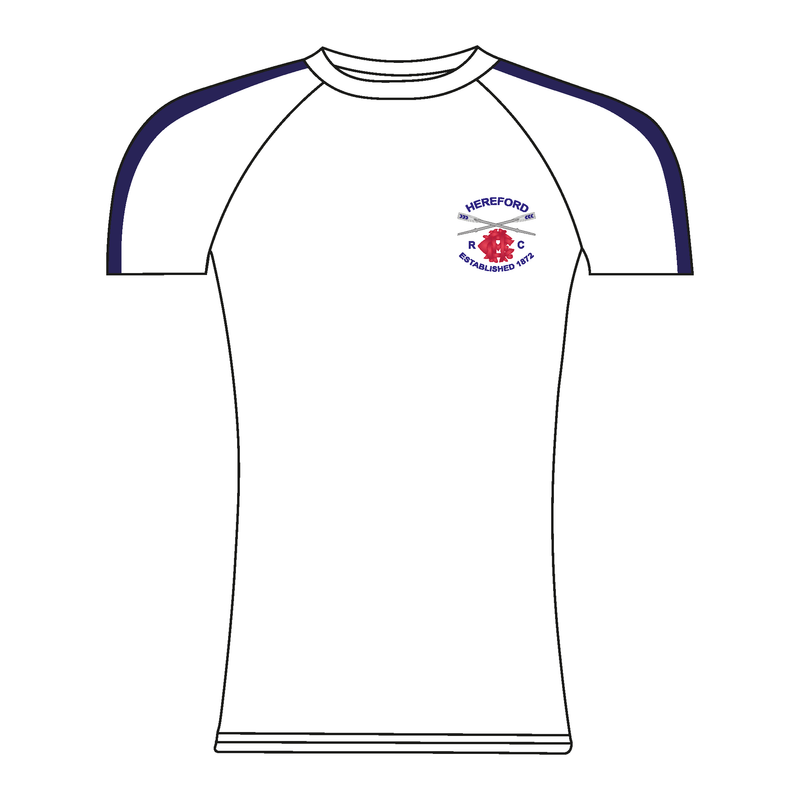 Hereford Rowing Club White Baselayer Rivalkit USA