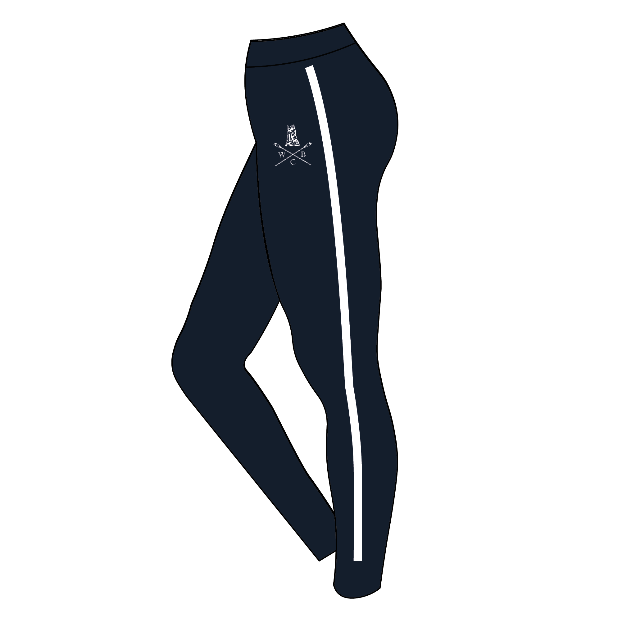 Warwick Boat Club Leggings