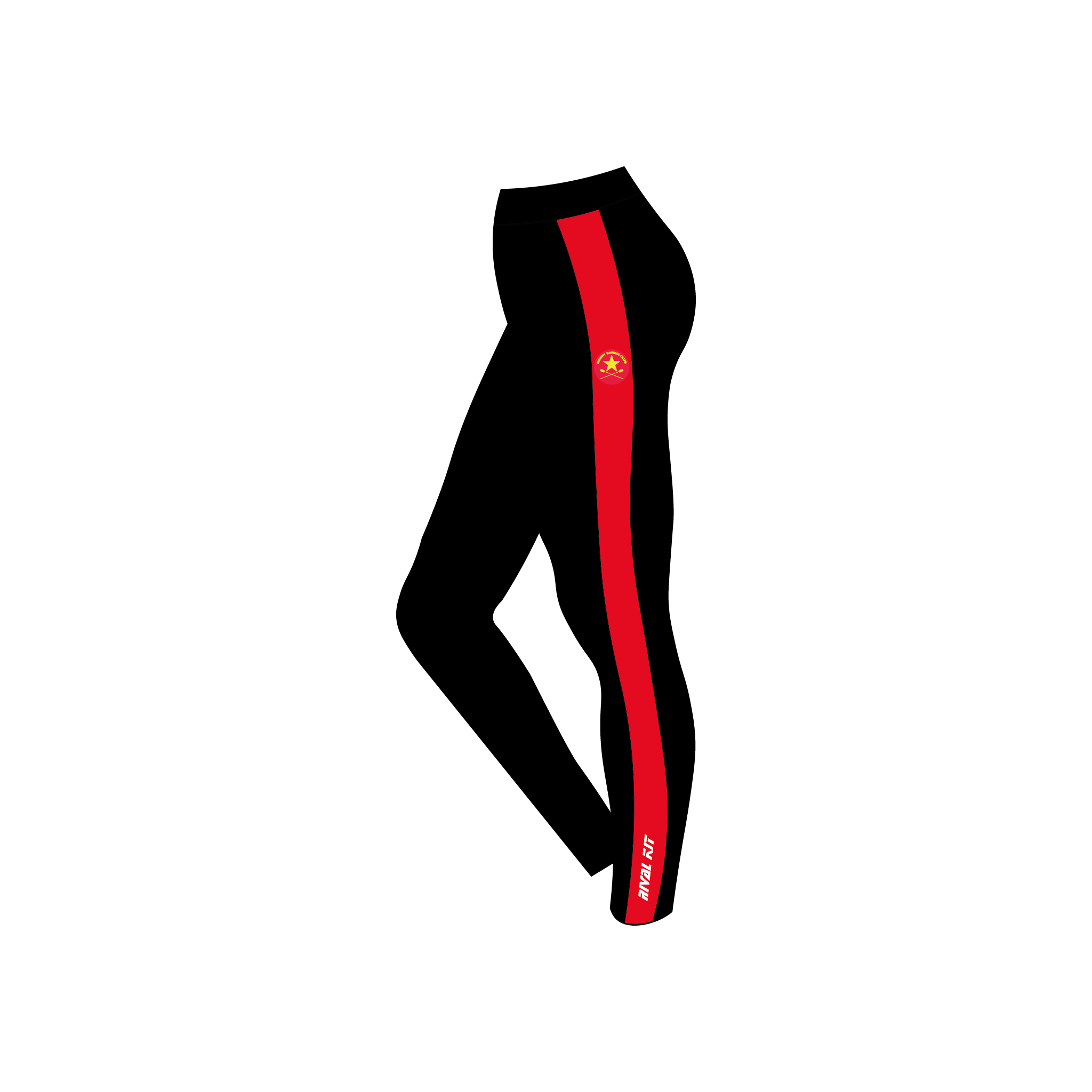 Newry Rowing Club Striped Leggings