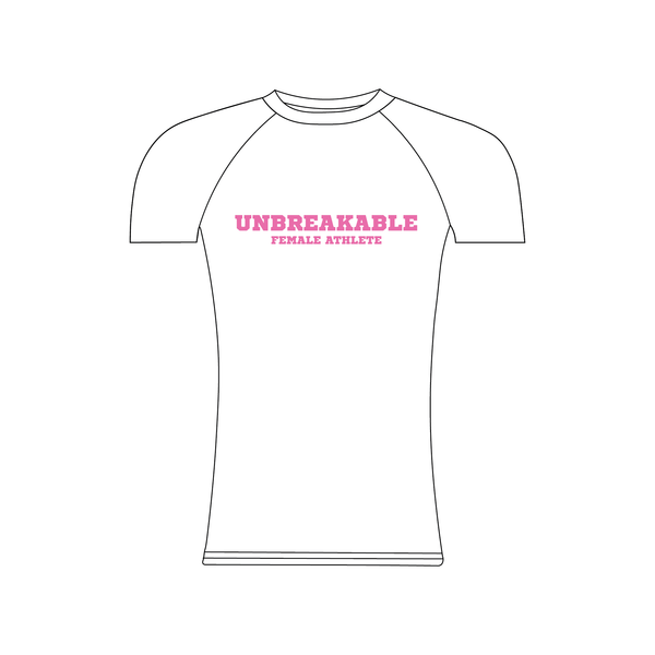 Unbreakable Female Athlete Short Sleeve Base Layer