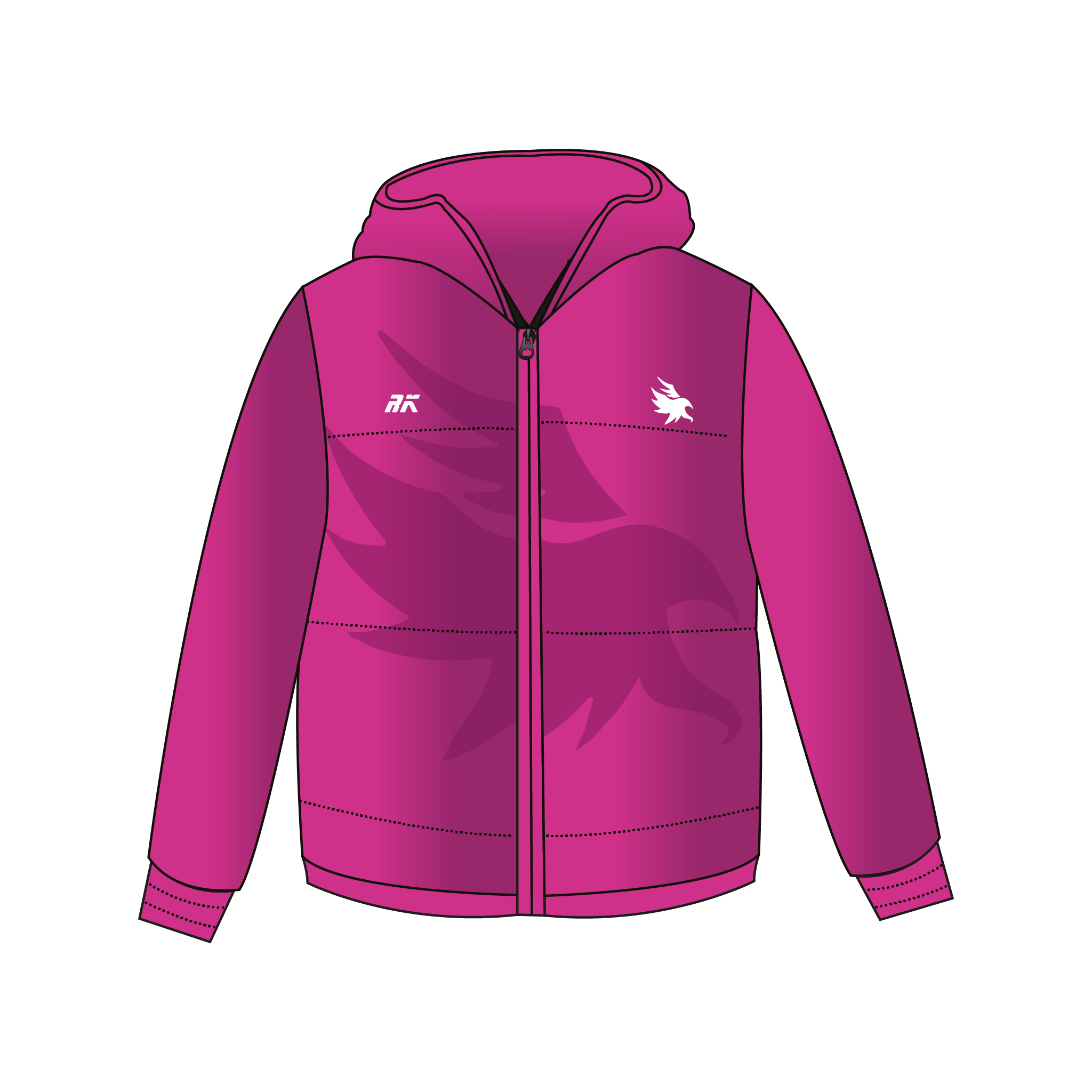 The Ospreys Puffa Jacket