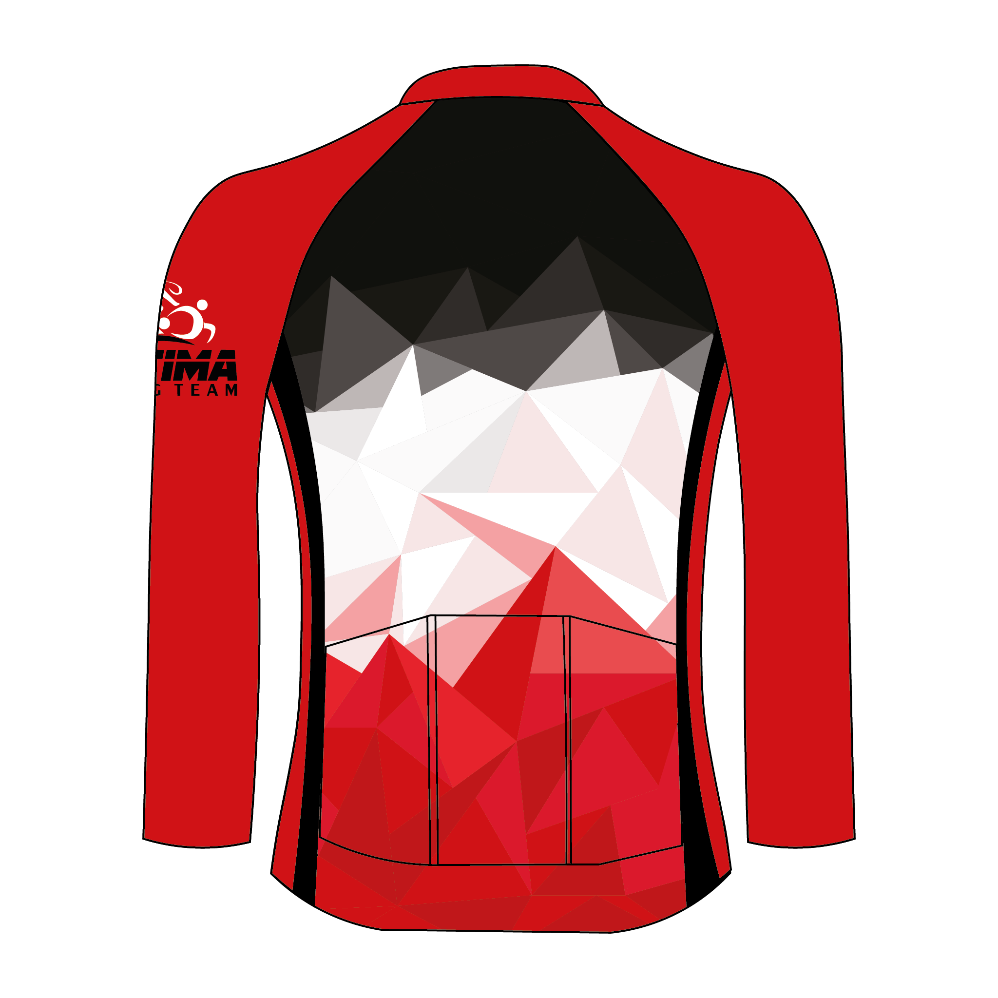 OPTIMA Long Sleeve Cycling jersey DESIGN 2