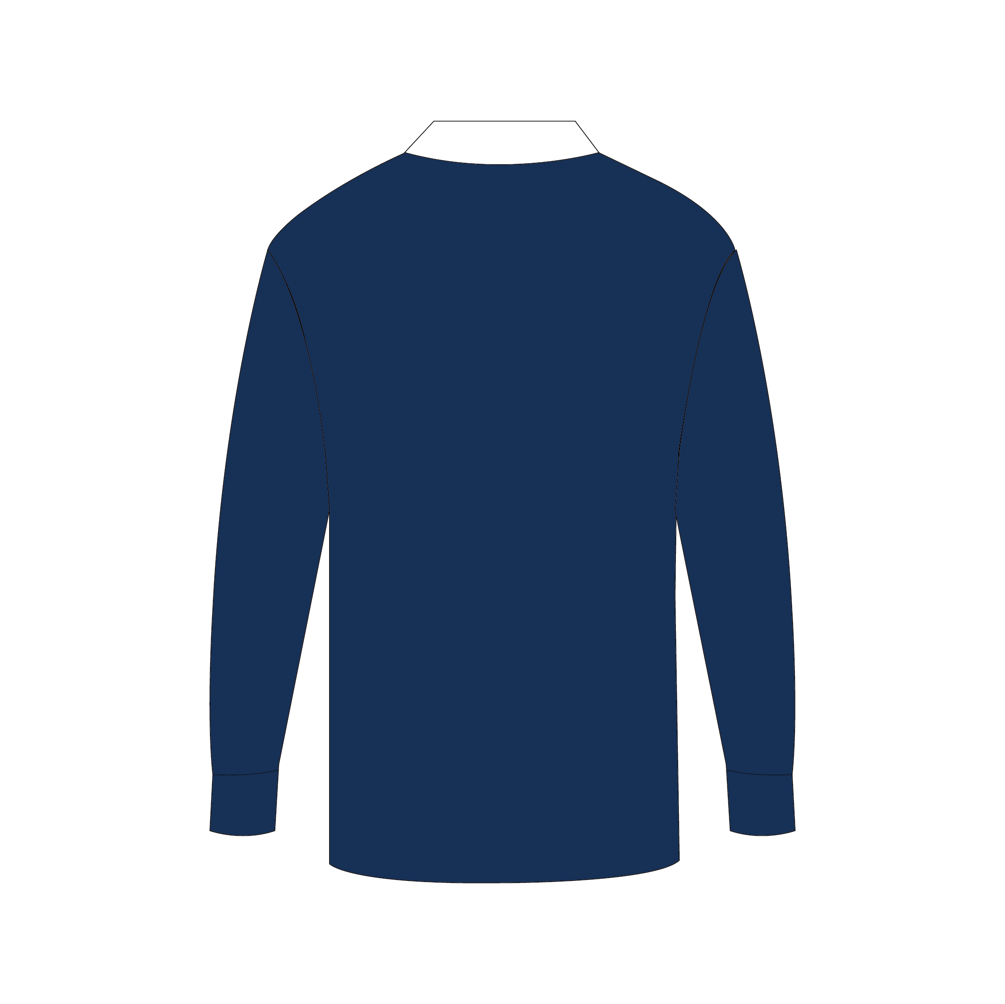 Sportable Navy Rugby Shirt