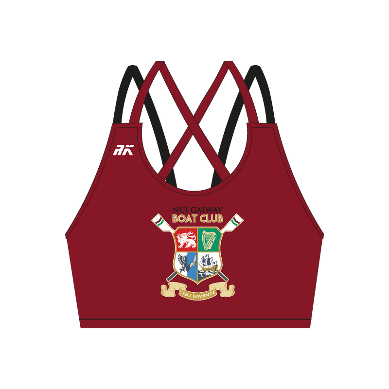 NUIG Boat Club Sports Bra Strappy Back