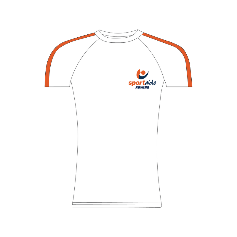 White short sleeve base layer deals