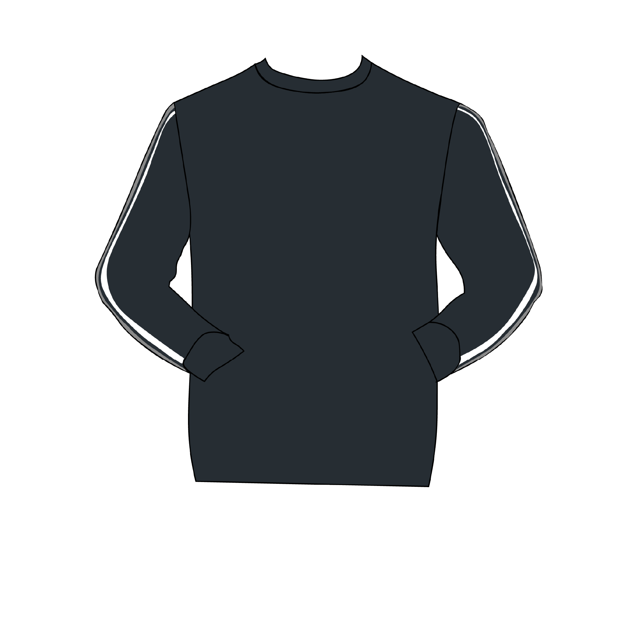 Imperial Retro Cotton Long Sleeve T-Shirt