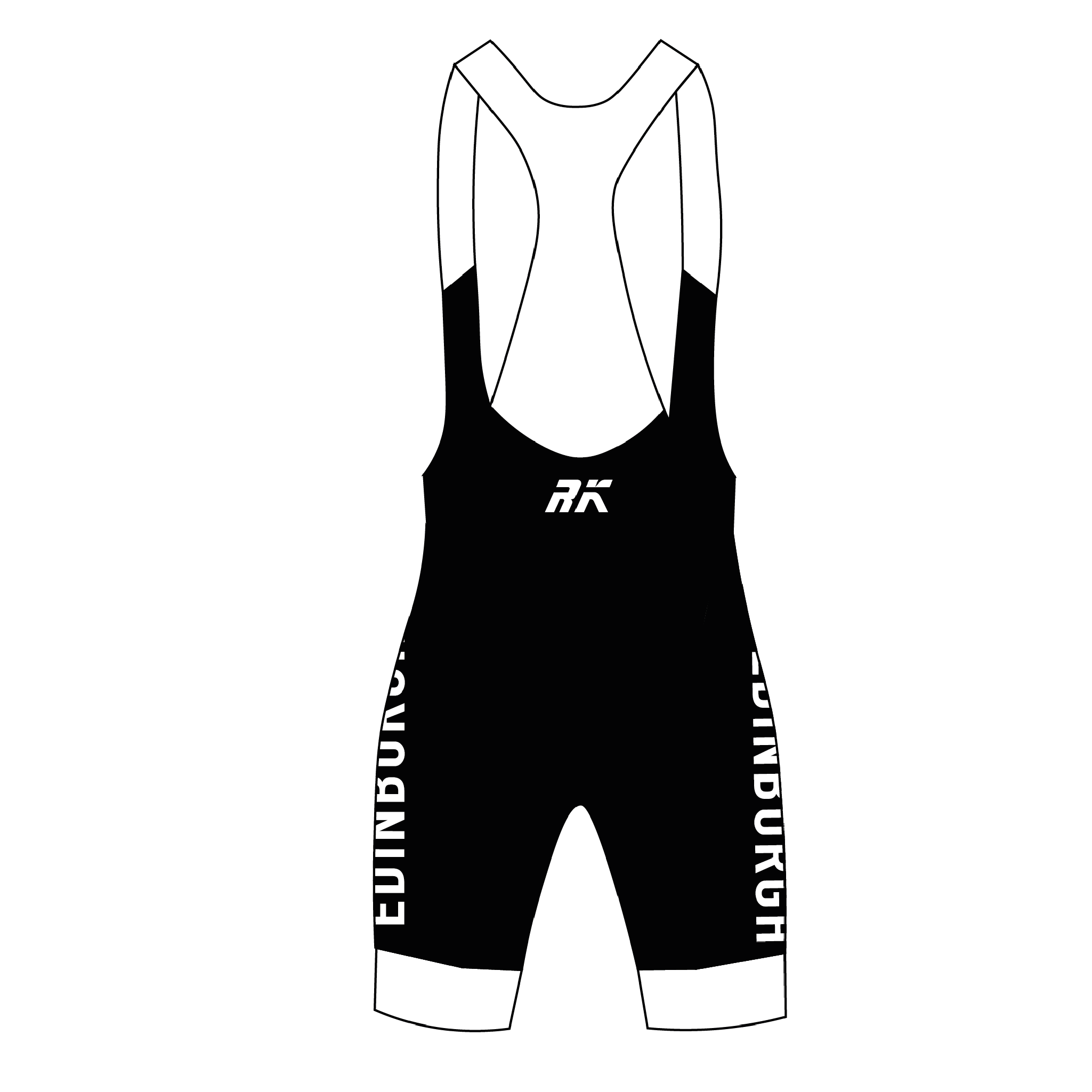 Edinburgh University Cycling Bib Shorts