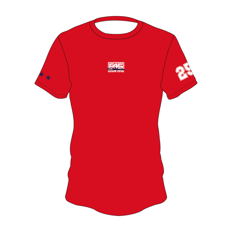 F45 Glasgow Milestone T Shirt 250