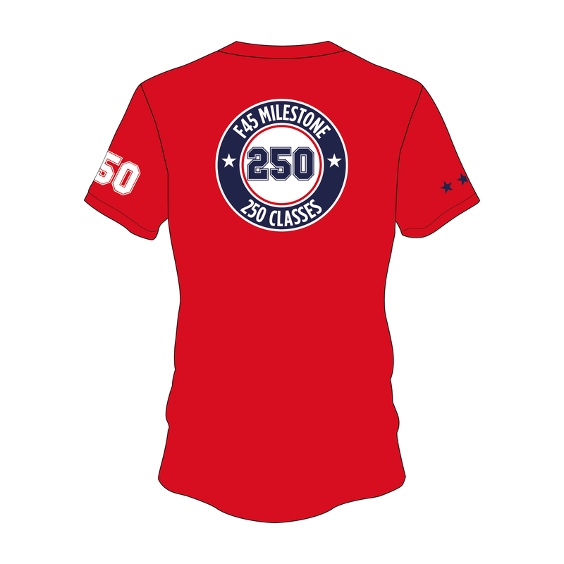 F45 Glasgow Milestone T Shirt 250