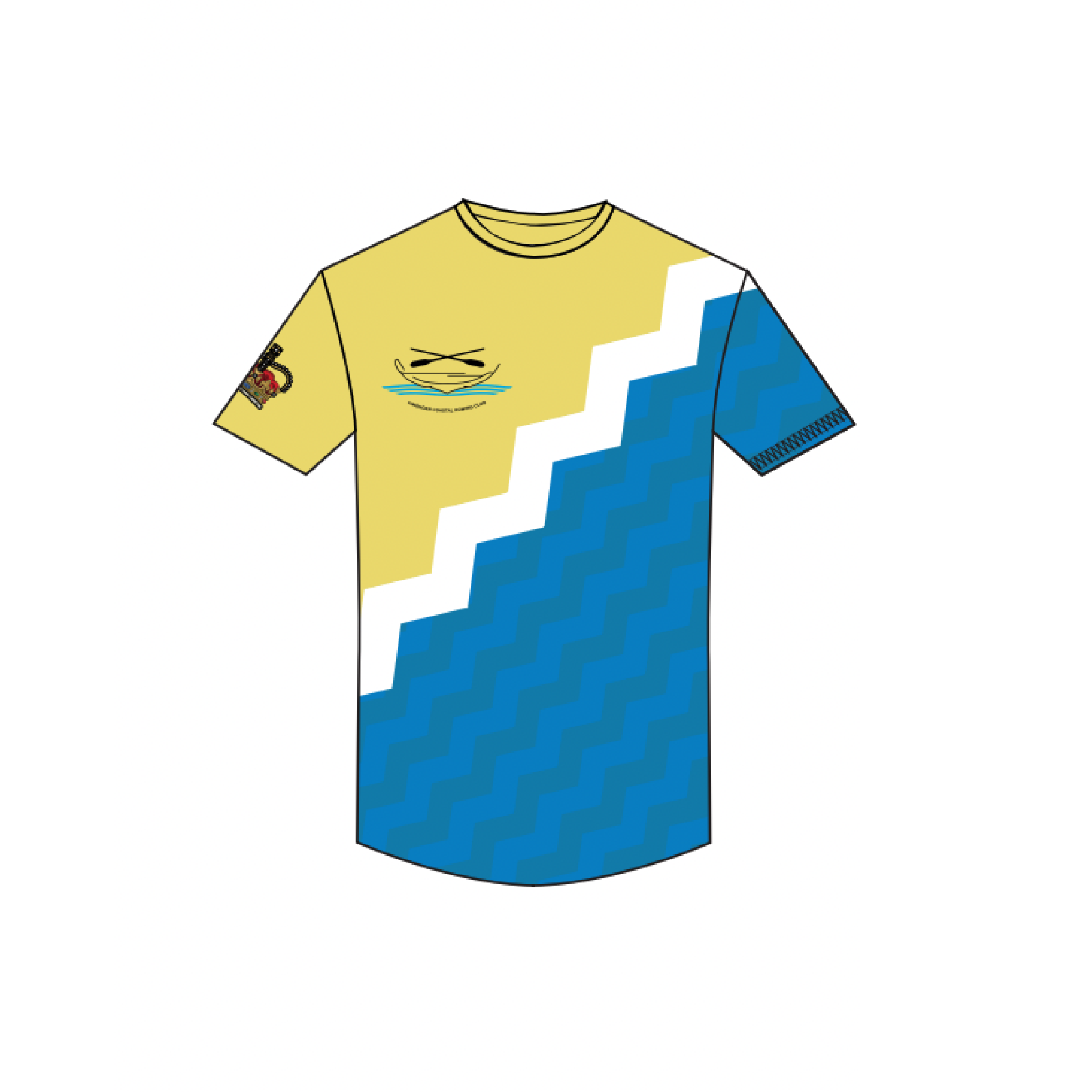 Kinghorn Coastal Rowing Club Bespoke Gym T-Shirt