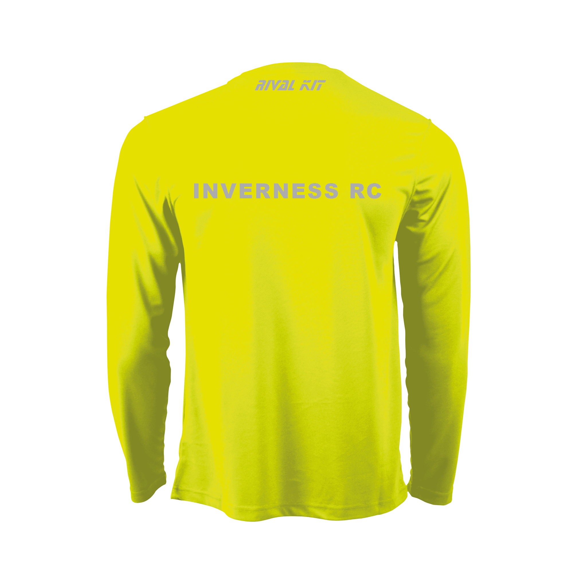 Inverness Neon Long Sleeve Gym T-shirt