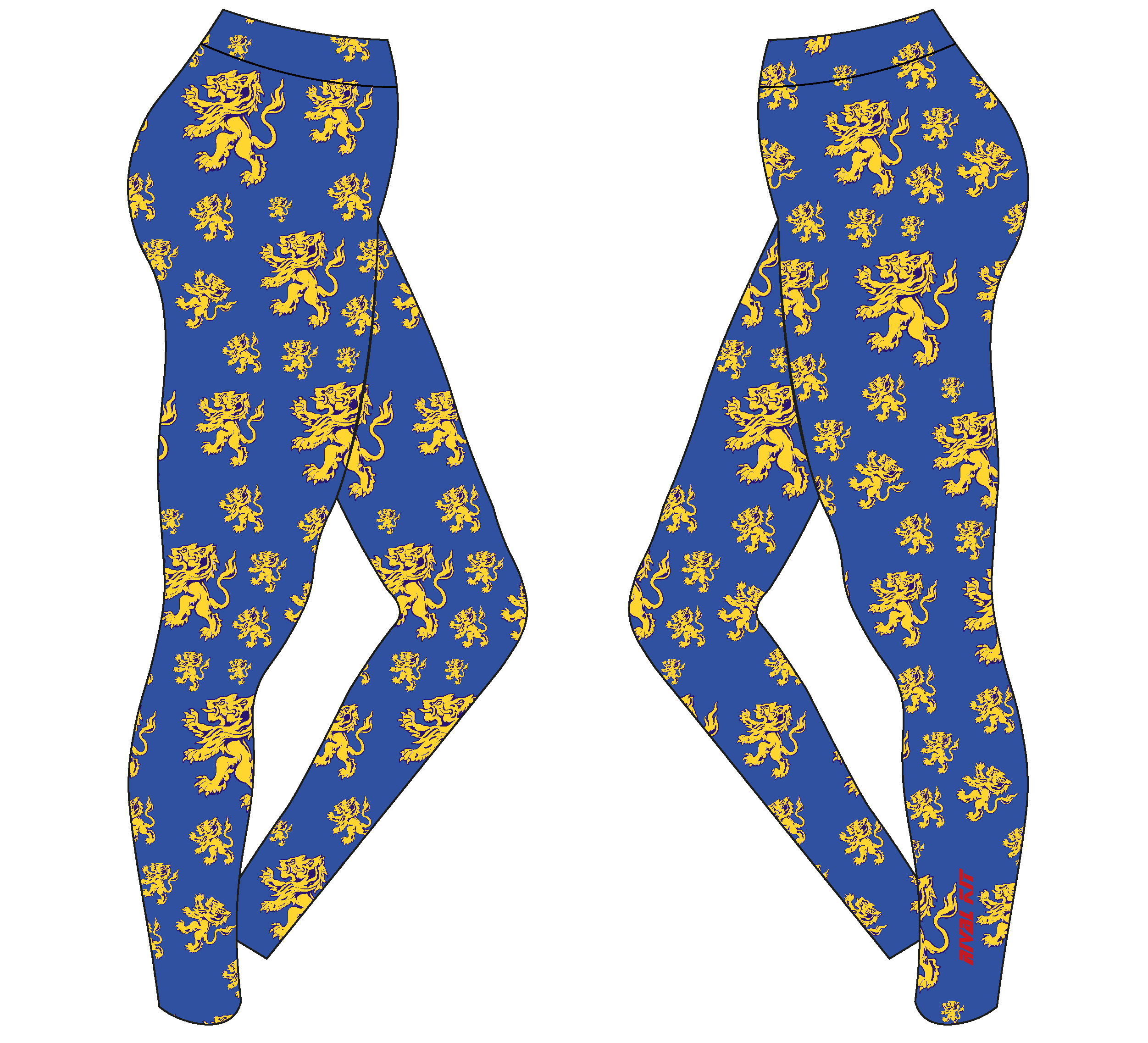 2 LIONS BC Lion Leggings